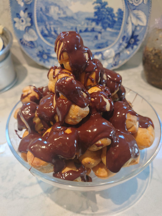 Rosemary's Valentines Profiteroles!