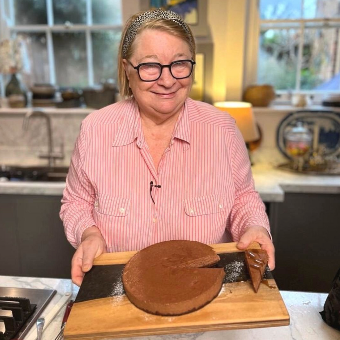 Rosemary's Chocolate Truffle Cake, Biscuit base and Butterscotch Sauce - Full Recipe & Ingredients